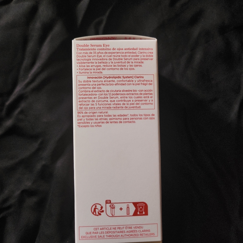 Brand New Clarins Double Eye Serum 20ml - Picture 7 of 7
